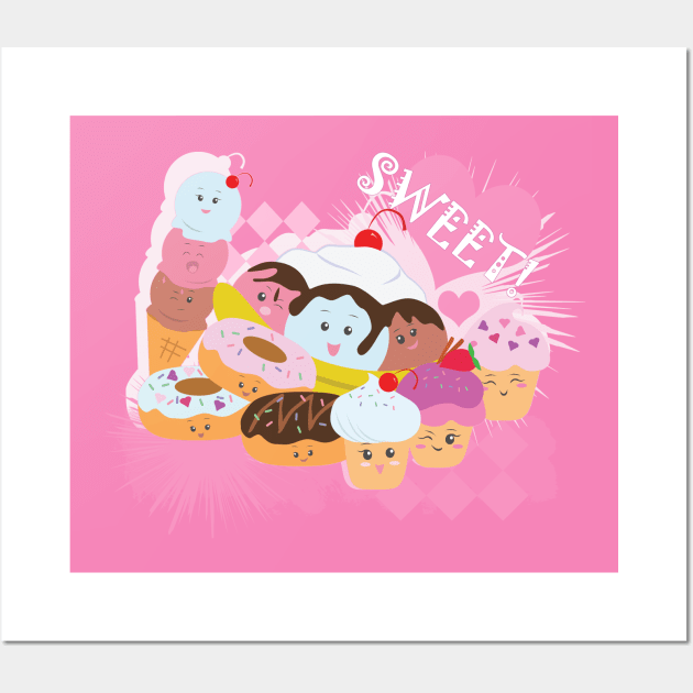 Sweet Treats Wall Art by SakuraDragon